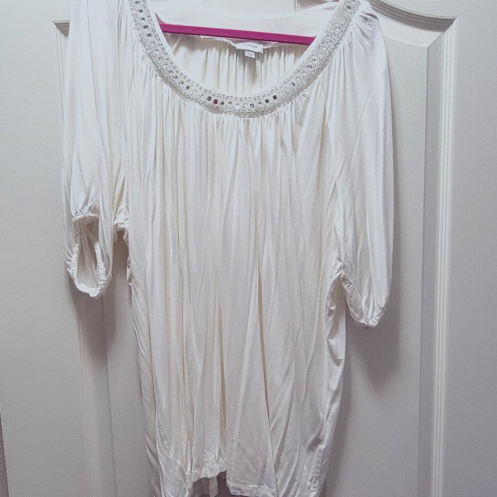 Avenue Beaded Blouse
